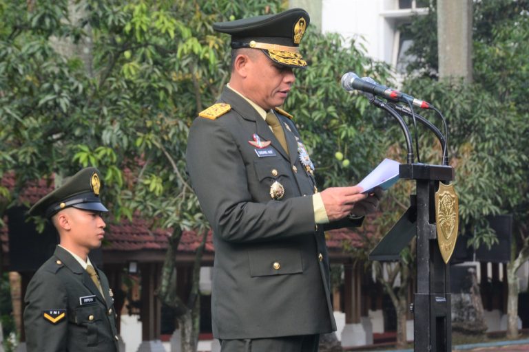 Brigjen Tni Dadang Arif Abdurahman Pimpin Upacara Peringatan Hari