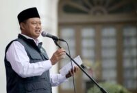 Wagub Jabar Uu Ruzhanul : untuk menurunkan angka Stunting Kolaborasi juga dibutuhkan, termasuk dengan seluruh sendi-sendi dan komunitas lain yang ada di daerah karena para bupati dan wali kota yang tahu situasi dan kondisi di daerah masing-masing,