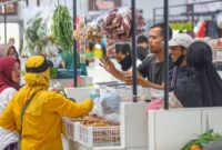 Pasar modern Sinpasa di Summarecon Bandung. Yang baru saja diresmikan oleh Wali Kota Bandung, Yana Mulyana, Minggu 18 Desember 2022.