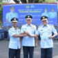 Danseskoau Marsda TNI Minggit Tribowo, S.I.P., menghadiri Upacara Serah Terima Jabatan Komandan Komando Pemeriharaan Material Angkatan Udara (Sertijab Dankoharmatau) dari Marsda TNI Eddy Supriyono, S.E., M.M., kepada Marsda TNI Bambang Triono, M.Tr (Han).,di Lapangan Makoharmatau, Bandung, Jawa Barat. Rabu (21/12/2022).