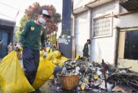 Foto Ilustrasi - Salah satu Tempat Pelelolaan Sampah TPS 3R di Kabupaten Bandung. Rasio setiap orang menghasilkan 0,5 kilogram sampah per hari, maka setiap hari sampah yang dihasilkan di Kabupaten Bandung sebanyak 1.280 ton.