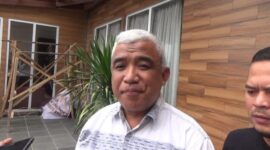 Ketua Dewan Pimpinan Cabang Partai Demokrat Kabupaten Bandung Saeful Bachri 