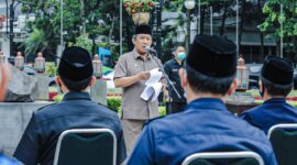 Walikota Bandung Yana Mulyana :  Jika ASN terlibat politik praktis akan menimbulkan konsekuensi hukum. Oleh karenanya, ASN harus taat pada aturan.