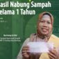 Ibu Eneng Sri Fitri. Berkat kebiasaannya melaksanakan Kang Pisman, Eneng kini memiliki tabungan di Bank Sampah Induk RW 12 Pasirlayu. Bahkan ia bisa menarik tabungannya hingga Rp4 juta.