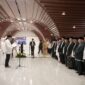 Gubernur Jawa Barat Ridwan Kamil melantik 174 pengurus Masjid Raya Al Jabbar masa bakti 2023-2024. Senin (20/3/2023).