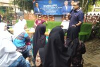 Kunjungan daerah pemilihan (Kundapil) kali ini dilakukan Dede Yusuf di rumah aspirasi. Pesertanya puluhan emak-emak sekitar Baleendah, Kabupaten Bandung. Baleendah Jum'at 17 Maret 2023.