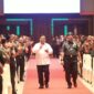 Kunjungan Kerja Menteri Pertahanan RI Bapak Prabowo Subianto dalam rangka memberikan pembekalan kepada 2.000 orang Babinsa jajaran Kodam III/Siliwangi bertempat di Sudirman Grand Ballroom Jl. Sudirman No. 620, Kecamatan Andir Kota Bandung, Selasa (14/03/2023).