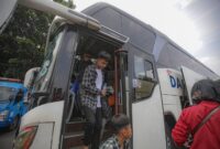 Sebanyak 10.196 orang tercatat sudah kembali ke Kota Bandung atau sekitar 45 persen dari data keberangkatan dari Terminal Cicaheum. Kedatangan mereka diketahui saat pulang ke Kota Bandung melalui Terminal Cicaheum hingga Kamis 23 April 2023.