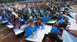 Pemkot Bandung menggelar Festival Mabar (Makan Benar) B2SA di Lapangan Saparua Kota Bandung. Kegiatan ini bertujuan untuk menstimulan kreativitas warga dalam memanfaatkan pangan. Acara ini dihadiri oleh 650 anak usia sekolah di Kota Bandung, Senin 29 Mei 2023.