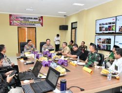 Kunjungan Kerja Kapolda Jabar Irjen Pol Akhmad Wiyagus Ke Polresta Bandung Disambut Dengan Antusias Oleh Forkompinda Kabupaten Bandung. Senin (8/5/2023)