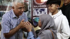 Saeful bachri bersilaturahmi dengan para pelaku pertanian dan peternakan di Kabupaten Bandung dalam acara Halal Bihalal dan silaturahmi PERTANI , Baleendah Kamis 18 Mei 2023