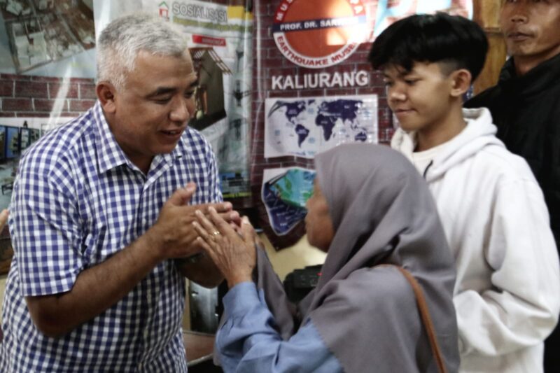 Saeful bachri bersilaturahmi dengan para pelaku pertanian dan peternakan di Kabupaten Bandung dalam acara Halal Bihalal dan silaturahmi PERTANI , Baleendah Kamis 18 Mei 2023