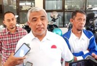 Ketua Perbasi Kabupaten Bandung Saeful Bachri, SH., M.AP : Turnamen Bola basket usia dini Perbasi Cup 2023 diharapkan selain sebagai ajang meraih prestasi, jadikan ajang ini 
untuk mencari bibit muda. Baleendah, Senin (15/5/2023)