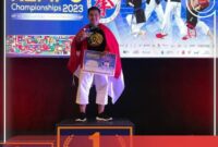 Helga Algida, Atlet Kempo asal Baleendah, Kabupaten Bandung berhasil merebut tiga medali sekaligus di ajang The 19 World Kempo Championship 2023 di Caldas da Rainha Portugal yang berlangsung dari Tanggal 26-30 April 2023.