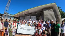 Kahf bersama Masjid Nusantara (MN) meresmikan Masjid Al-Kahf di Kp. Lempe, Poco Dedeng, Rabu (7/6/2023). Masjid yang semula bernama Al-Munawarah ini adalah hasil kolaborasi bertajuk ‘Perjalanan Berkahf’ antara Masjid Nusantara dan Kahf.