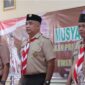 Ketua Harian Kak, Seful Bachri S.H., M.M.Ap, didampingi Camat Dayeuhkolot selaku Ka Mabiran  Kak Drs. Haris Taupik dan Ketua Kwarran Periode 2021 -2023 Kak Uus Supriatna , S.Pd  saat pembukaan Musyawarah Ranting VII Kwarran  Dayeuhkolot, Rabu (30/8/2022)