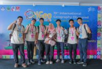 International Geographical Union Task Force Olimpiad menyelenggarakan International Geography Olympiad (IGEO) selama enam hari 9-13 Agustus 2023 di Kota Bandung. Pesertanya merupakan siswa usia 16-19 tahun dari 46 negara.