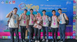 International Geographical Union Task Force Olimpiad menyelenggarakan International Geography Olympiad (IGEO) selama enam hari 9-13 Agustus 2023 di Kota Bandung. Pesertanya merupakan siswa usia 16-19 tahun dari 46 negara.