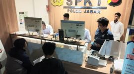 Warga Dago Elos Jl Ir H Juanda membuat laporan polisi ke SPKT Polda Jabar.