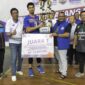 Tim Voli bal Putra Bekasi raih juara ke-1 setelah mengalahkan Tasikmalaya 3-0 di final Voli Bal AHY Cup 2023 tingkat Jawa Barat. Jumat (8/9/2023)