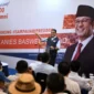 Bacapres Anies Baswedan saat memberikan pemaparan di acara ngariung 1000 alumni ITB, minggu (1/10/2023)