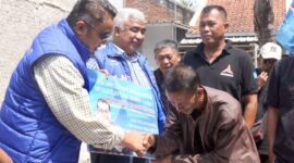 Anggota DPR RI dari Fraksi Demokrat Dede Yusuf Macan di Rt.03/02 Desa Ranca ekek wetan Kecamatan Rancaekek Kabupaten Bandung mulai digarap. Warga Masyarakat Bersyukur atas aspirasi tersebut