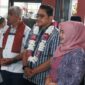 Wakil Ketua Komisi X DPR RI Dede Yusuf Didampingi Kepala SMK Putra Gununghalu Leni Nurlaeni saat melakukan Kunjungan Dapil Di Kabupaten Bandung Barat. Jumat (19/01/2024)