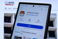 Tampilan Aplikasi Sirekap Pemilu 2024 Mobile