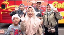 Sebanyak 2.034 warga mengikuti mudik gratis yang diselenggarakan oleh Pemerintah Kota Bandung, Pemerintah Provinsi Jawa Barat dan Jasa Raharja.