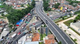 Puncak arus balik Lebaran 2024 di Jawa Barat yang diperkirakan pada Senin (15/4/2024), terjadi kepadatan, tetapi relatif terkendali (Foto istimewa)