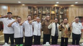 Pertemuan Kwarnas dengan Badan Standar, Kurikulum dan Asesmen Pendidikan (BSKAP) sebelum raker berlangsung. Acara difasilitasi Wakil Ketua Komisi X DPR Dede Yusuf.