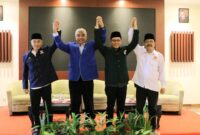 Empat parpol besar yang terdiri dari PKB, Nasdem, Demokrat dan Gerindra, resmi berkoalisi, sekaligus mengusung Dadang Supriatna atau Kang DS sebagai Calon Bupati Bandung Petahana di Pilkada serentak Nopember 2024.