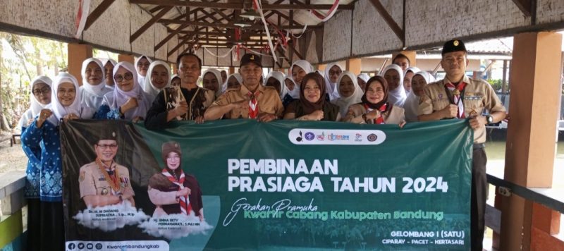 Dinas Pendidikan dan Kwarcab Kabupaten Bandung menggelar kegiatan Pembinaan Prasiaga Tahun 2024.  yang yang diselenggarakan pada 5-(6/9/2024).