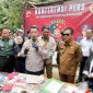 Polresta Bandung membongkar praktik tambang emas ilegal yang telah beroperasi selama 14 tahun di wilayah Desa Cibodas, Kecamatan Kutawaringin, Kabupaten Bandung. Foto istimewa