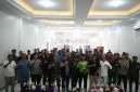 Perumda Air Minum Tirta Raharja saat melakukan sosialisasi kepada unsur masyarakat. Senin (16/06/2025) 