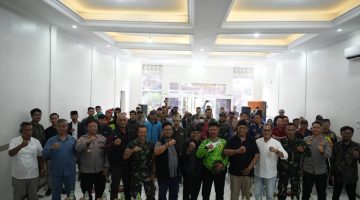 Perumda Air Minum Tirta Raharja saat melakukan sosialisasi kepada unsur masyarakat. Senin (16/06/2025) 