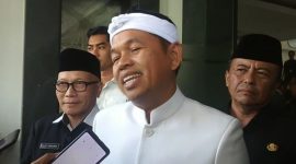 Gubernur Jabar Dedi Mulyadi di Gedung DPRD Jabar, Jalan Diponegoro, Kota Bandung, Sabtu (19/7/2025)