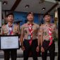 Dewan Kerja Cabang (DKC) Pramuka Penegak dan Pandega Kabupaten Bandung berhasil meraih penghargaan Juara Tergiat II Tingkat Jawa Barat Tahun 2025.(Foto : Dadi Pusinfo Kab. Bdg) 
