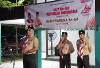 Ketua Harian Kwartir Cabang (Kwarcab) Gerakan Pramuka KAbupaten Bandung Kak. Saeful Bachri. S.H., M.A.P