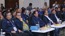 Presiden ke-6 RI Susilo Bambang Yudhoyono hadir sebagai pemateri dalam Bimtek Nasional Partai Demokrat 2025. (Foto:Istimewa)