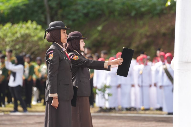 Satlak Protokol Kwarcab Kabupaten Bandung, Ambil peran penting di Peringatan Hari Pahlawan 10 November 2025 di TMP Sadu Soreang
