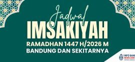 Jadwal Imsak Ramadan 2026 Untuk Bandung dan sekitarnya 