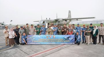 Kolaborasi Pemkab Bandung–TNI AU, 5,2 Juta Benih Ditebar via Pesawat CASA C-212