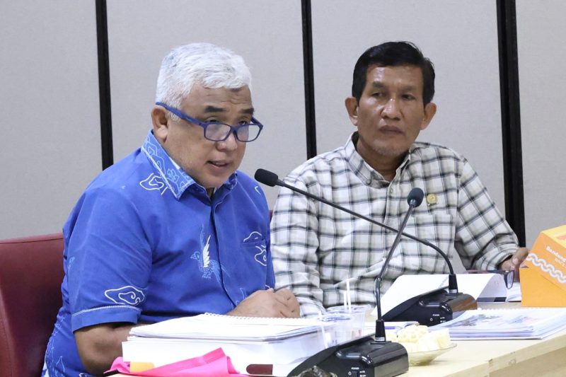 Saeful Bachri, S.H., M.A.P Anggota Komisi II DPRD Provinsi Jawa Barat H. Dalam rapat pembahasan LKPJ Gubernur Jabar 2025 bersama mitra kerja. Sumedang, selasa (31/03/2026). 