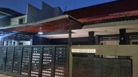 Rumah Wakil Ketua DPRD Jawa Barat Ono Surono terpantau sepi usai penggeledahan yang dilakukan Komisi Pemberantasan Korupsi (KPK) di Jalan Jati Indah V Nomor 4, Kota Bandung, Rabu (1/4/2026). (ANTARA/Rubby Jovan) 