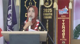 Wakil Ketua Binawasa Kwarcab Kabupaten Bandung, Kak Hj. Euis Sumiati, S.Pd., M.M.Pd,