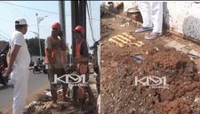Dedi Mulyadi Geram Trotoar Dibongkar Lagi Gegara Galian Kabel, Minta Proyek Lebih Terkoordinasi Gubernur Jawa Barat, Dedi Mulyadi menegur pekerja proyek galian fiber optik. Sumber foto : Youtube KDM