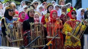 500 Musisi Ramaikan Bandung Kota Angklung Festival 2026, Perkuat Identitas Bandung sebagai Kota Angklung