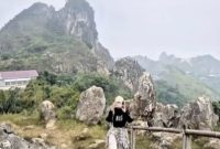 Keberadaan Koperasi Desa (Kopdes) Merah Putih Gunungmasigit dibangun di kawasan Stone Garden.
