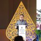 Menteri Perdagangan (Mendag) Budi Santoso memberikan pidato kunci dalam acara konferensi kakao internasional The 9th Indonesia International Cocoa Conference (IICC), Yogyakarta, Kamis (23/7/2026) - (Foto ANTARA) 